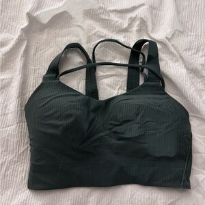 Women's Dark Green Strappy Bralette LuluLemon